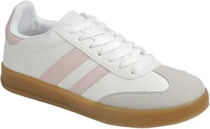 Forever Women DEER-09 Low Top Comfort Lace-up Fashion Sneakers