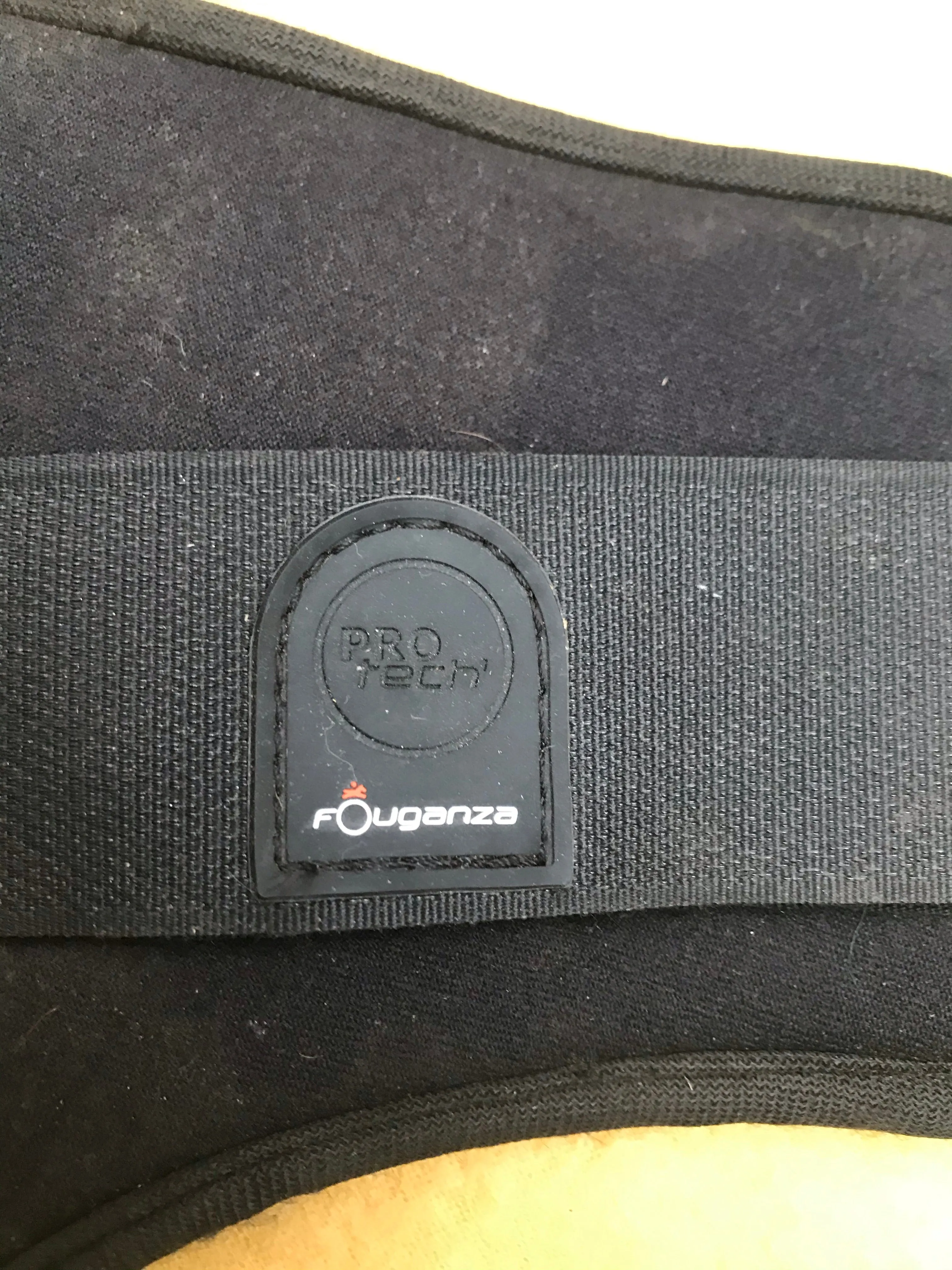 fouganza pro tech fetlock boots black size full FREE POSTAGE