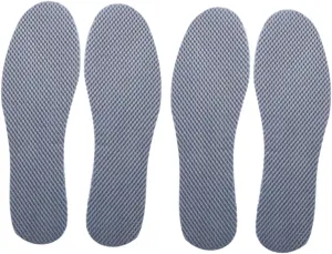 FRCOLOR Breathable Sports Insoles for Men of Shock Absorbing Shoe Cushions Moisture Absorbing Mesh Foot Pads for Enhanced Comfort