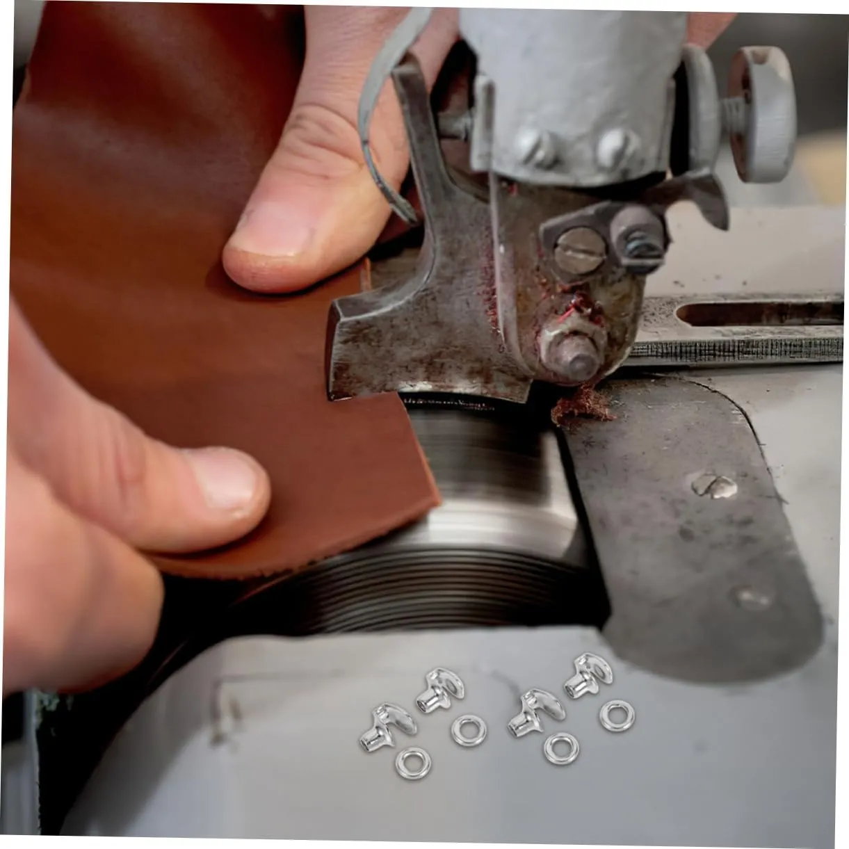 Gatuida Shoe Buckle Sneaker Rivets Shoe Laces Boot Lace Hooks Weld Shoe Boot Rivet Shoes Shoe Sole Fasteners
