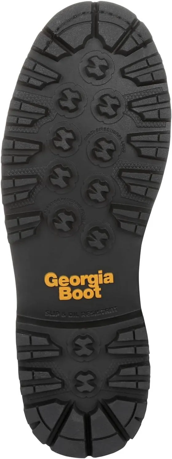 Georgia Boot Men's Amp Lt Low Heel Composite Toe Logger Industrial Boot