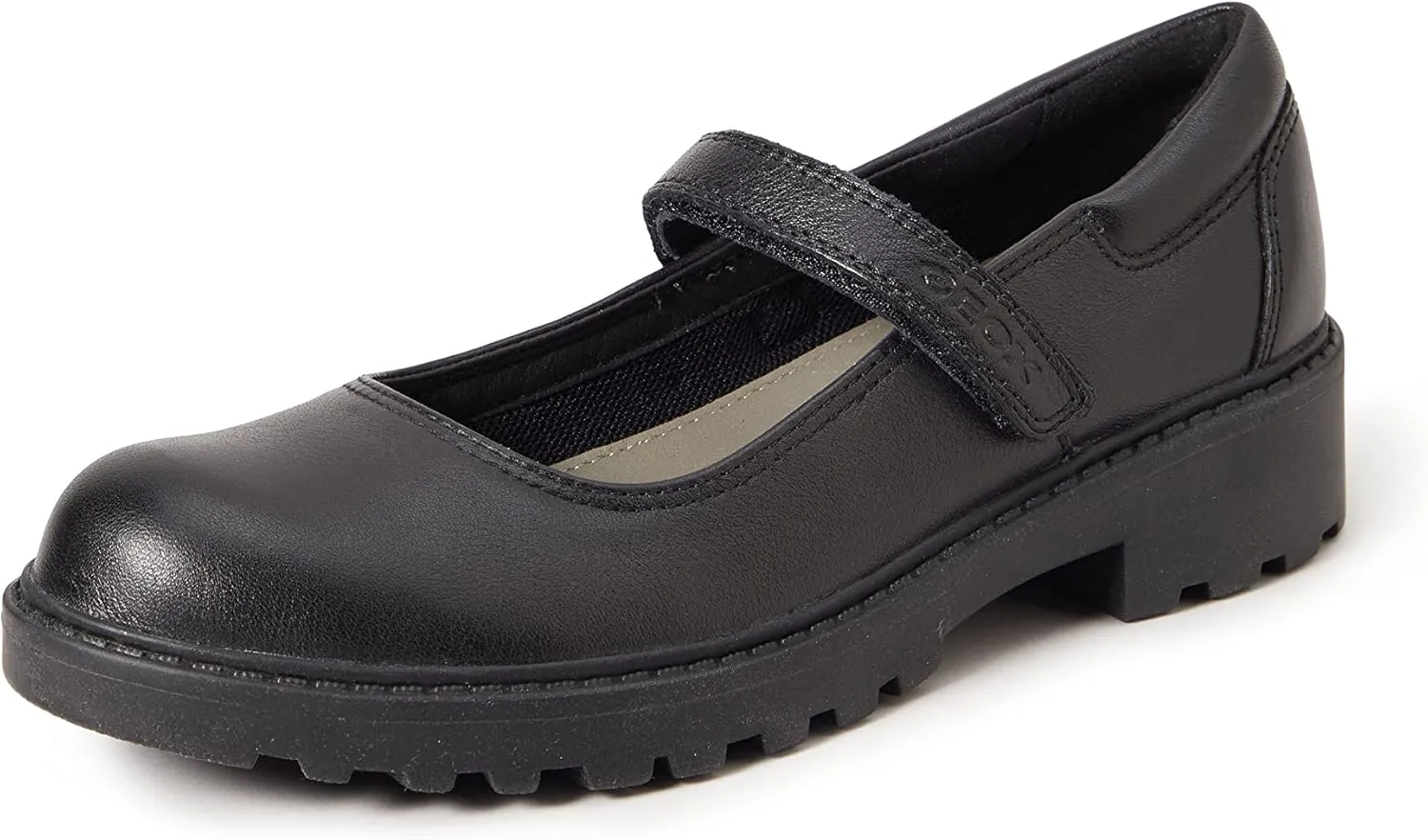 Geox Girl Casey Nappa Leather Maryjane Shoe