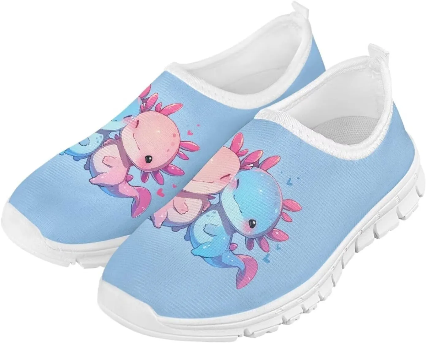 Girls Kids Slip On Sneakers Big Kids Casual Gym Tennis Shoes Soft Sole