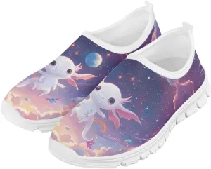 Girls Kids Slip On Sneakers Big Kids Casual Gym Tennis Shoes Soft Sole