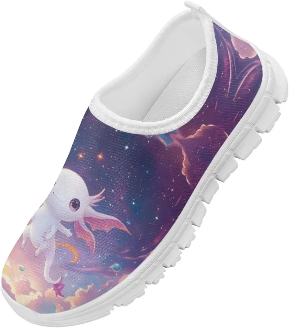 Girls Kids Slip On Sneakers Big Kids Casual Gym Tennis Shoes Soft Sole