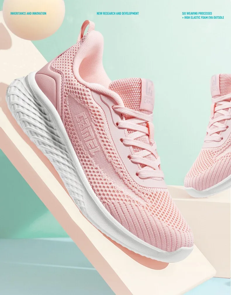 GoldenCamel Women's Sneakers Lightweight Breathable Running Sneakers Comfortable Walking Shoes