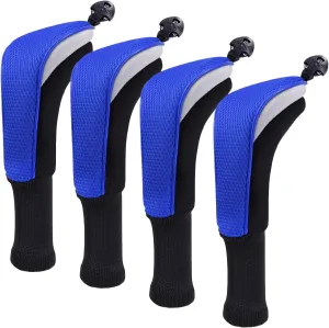 Golf Club Sock Long Neck Mesh Hybrid Putter Headcover Head Covers Interchangeable w/No. Tag