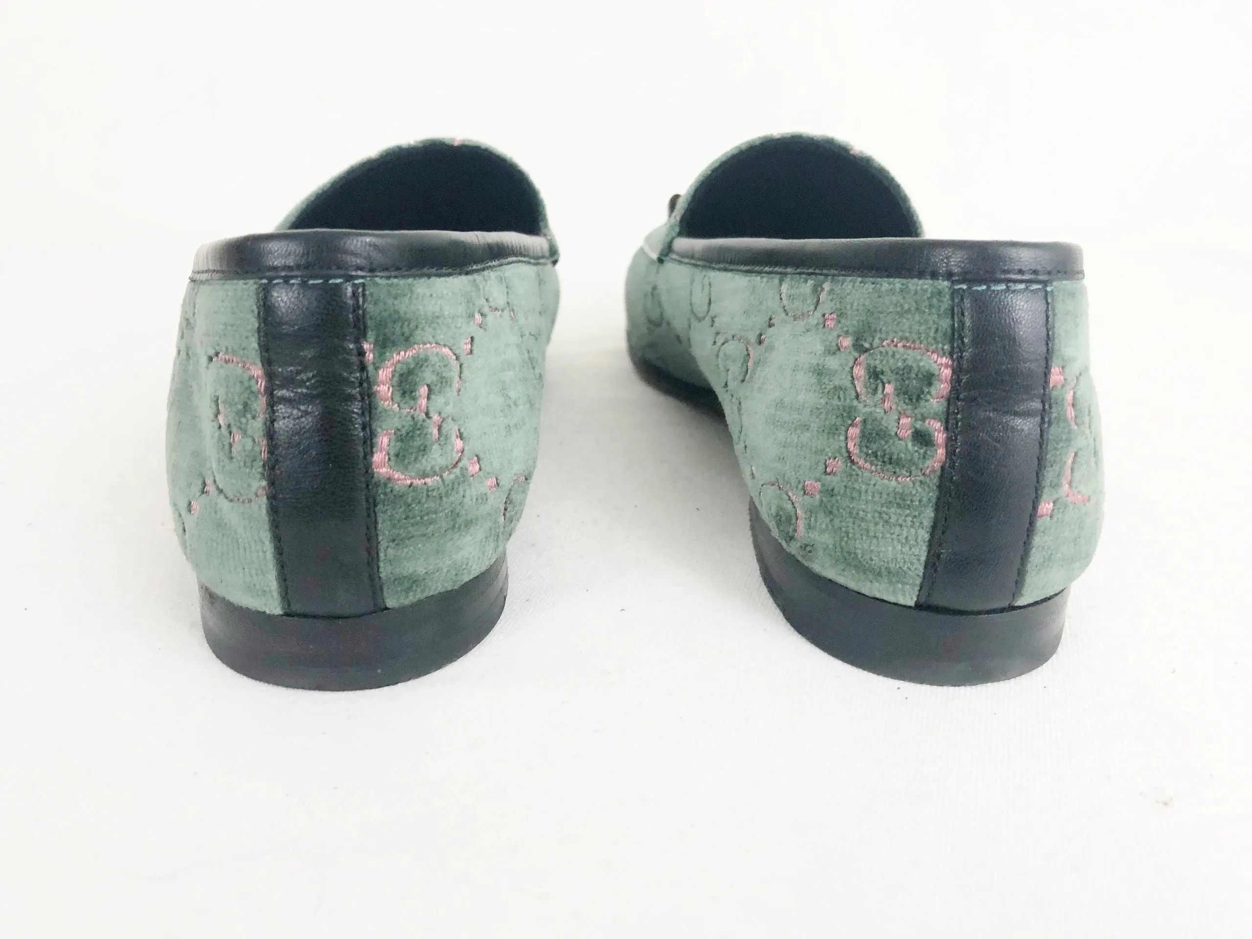 Gucci Velvet Gg Loafer Size 10.5 It (10.5 Us)