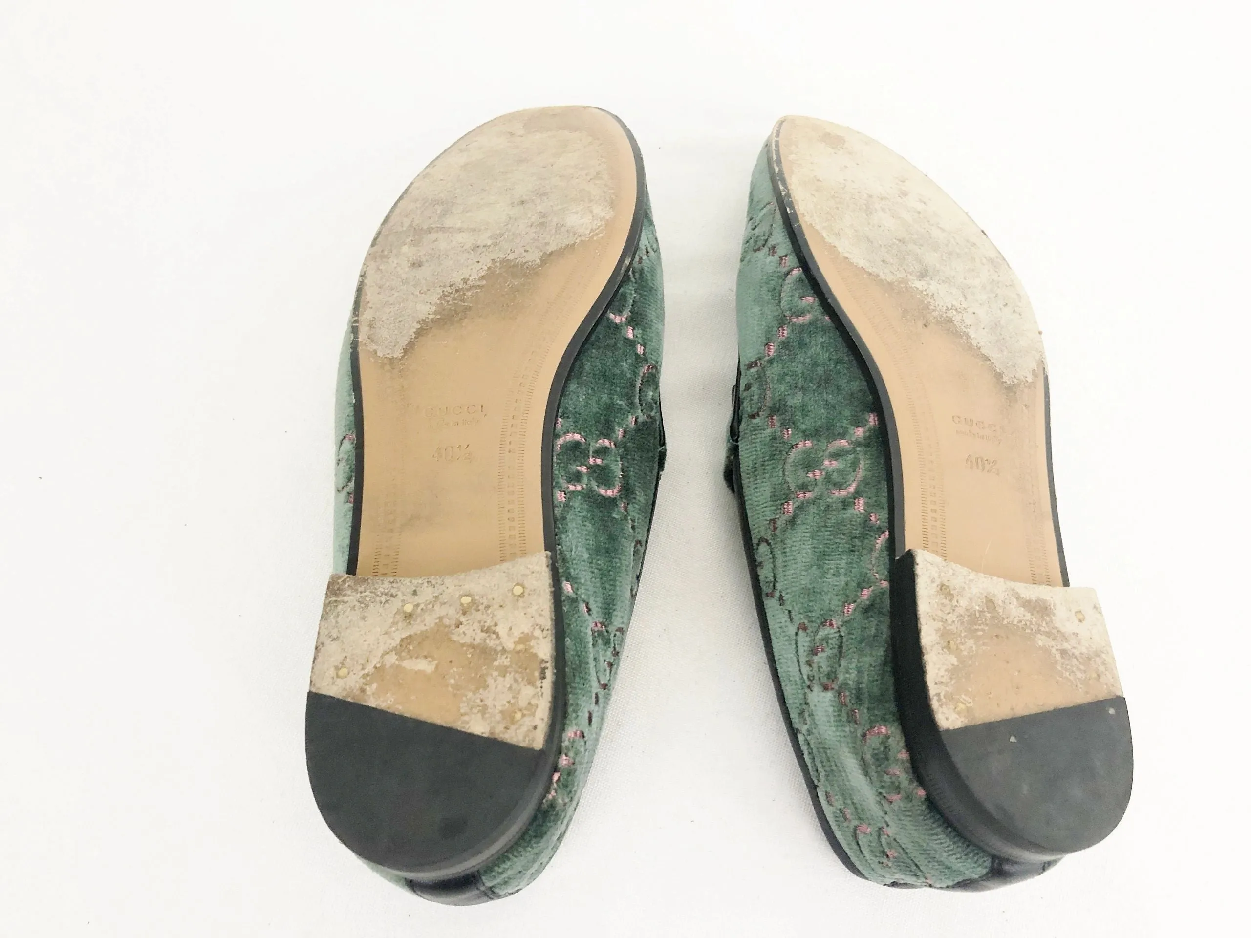 Gucci Velvet Gg Loafer Size 10.5 It (10.5 Us)