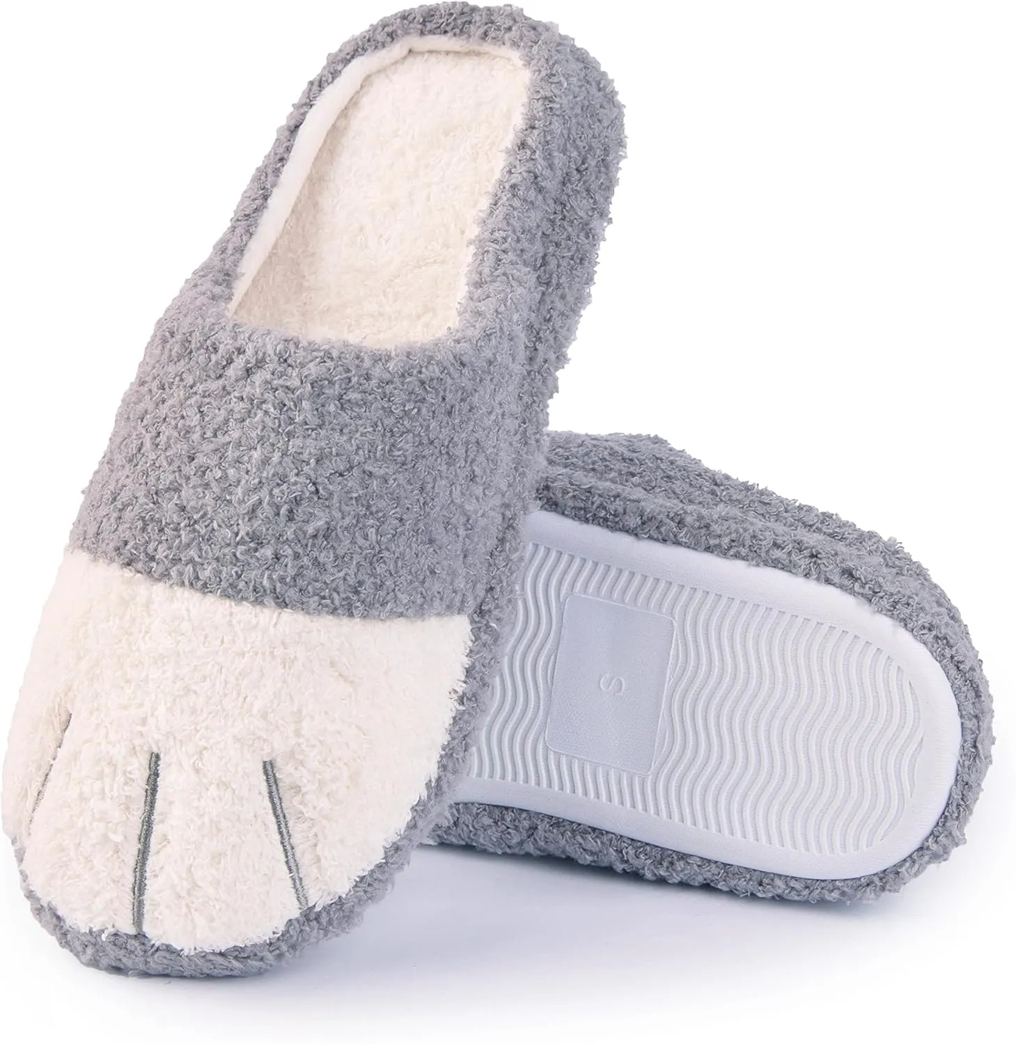 Handcraft Softee Ladies Aesthetic Slippers, Cozy Slip On Clog Slipper, Soft Rubber Sole Womens House Shoes, Plush Bedroom Clogs