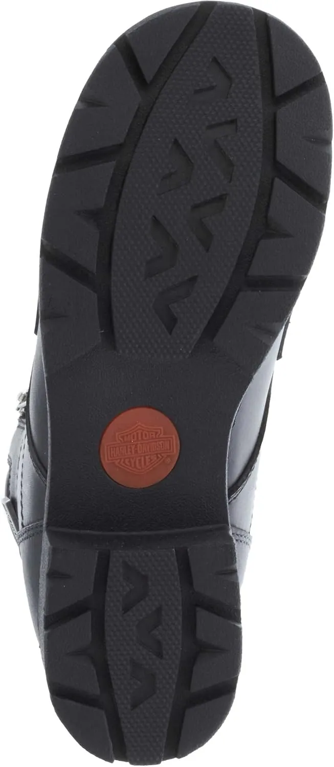 HARLEY-DAVIDSON FOOTWEAR Women's Inman Mills Leather Motorcycle Casual Boot