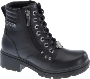 HARLEY-DAVIDSON FOOTWEAR Women's Inman Mills Leather Motorcycle Casual Boot