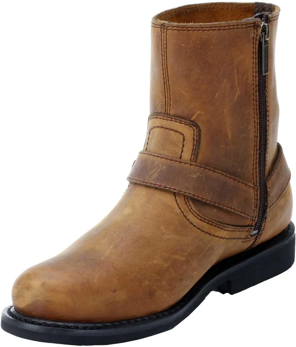 Harley-Davidson Men's Scout Leather Motorcycle Harness Casual Boot