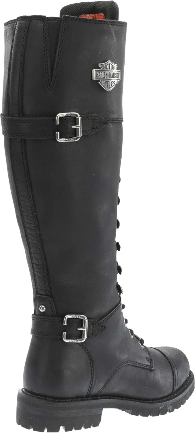 Harley-Davidson Women's Beechwood Leather Motorcycle Fashion Boot