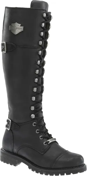Harley-Davidson Women's Beechwood Leather Motorcycle Fashion Boot