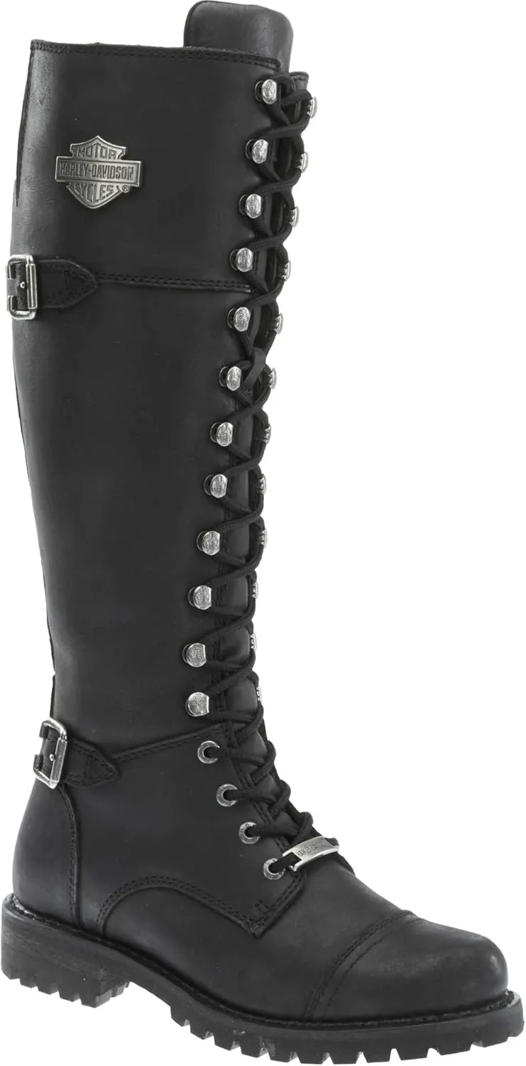 Harley-Davidson Women's Beechwood Leather Motorcycle Fashion Boot