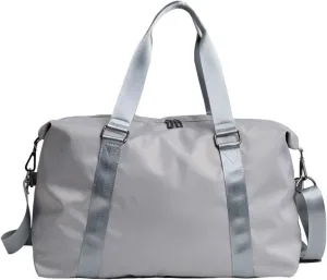 HBJWOV Travel Bag Men's Handbag Men's Travel Bag Women's Lightweight Travel Bag Duffel Bag Storage Bag(Gray)