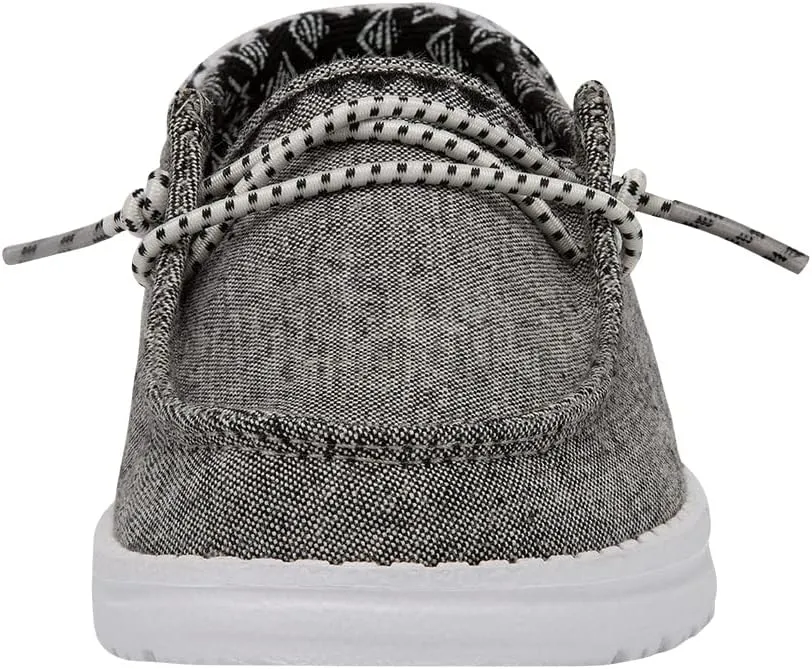 Hey Dude Girl's Wendy Youth Multiple Sizes & Colors | Girl’s Shoes | Girl’s Lace Up Loafers | Lightweight & Comfortable