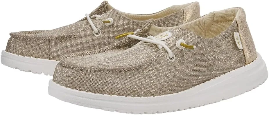 Hey Dude Unisex-Child Wendy Sparkle Kids Loafer