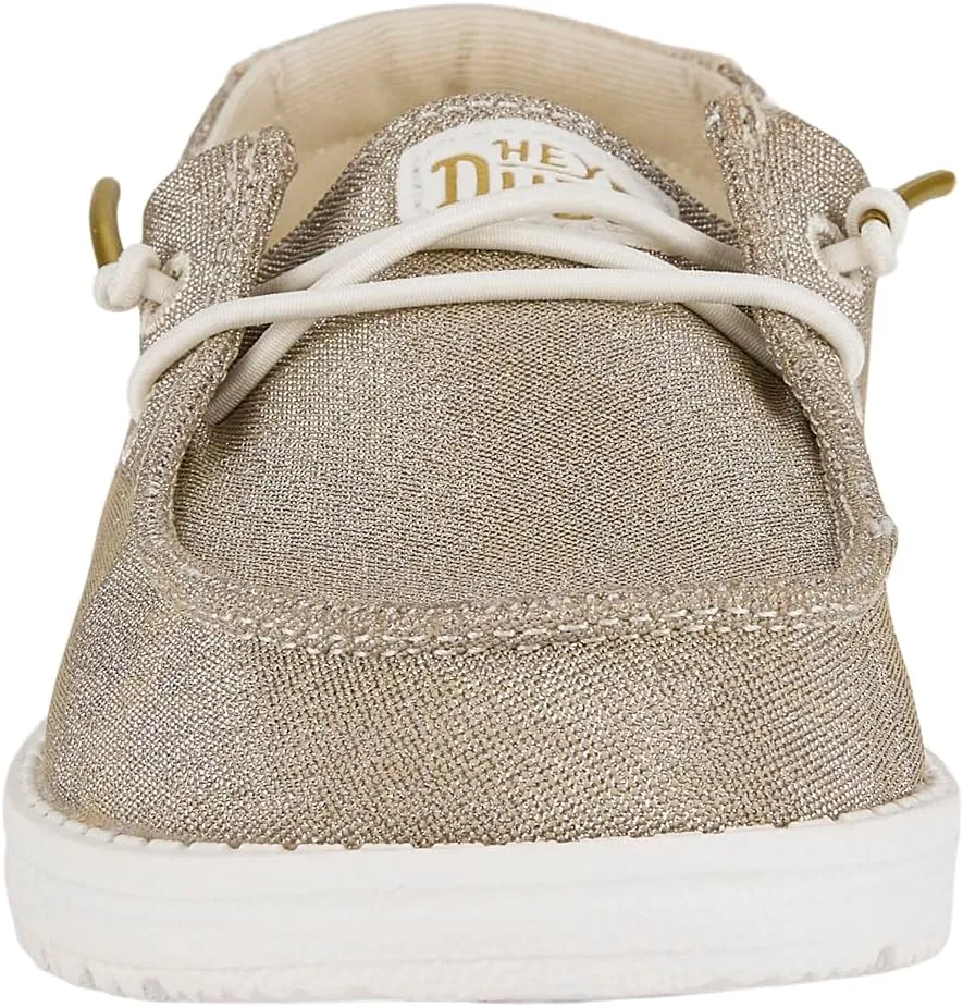 Hey Dude Unisex-Child Wendy Sparkle Kids Loafer