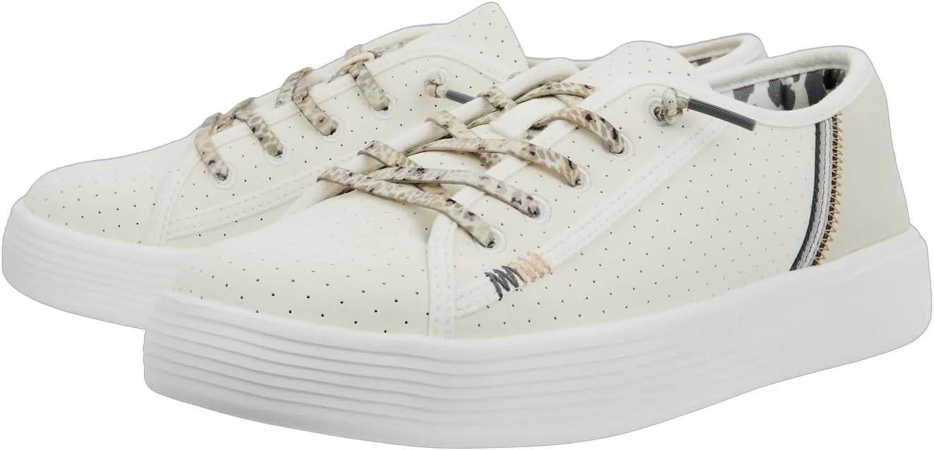 Hey Dude Women's Cody Crafted Mix | Women's Shoes | Women Slip-on Sneakers | Comfortable & Light-Weight