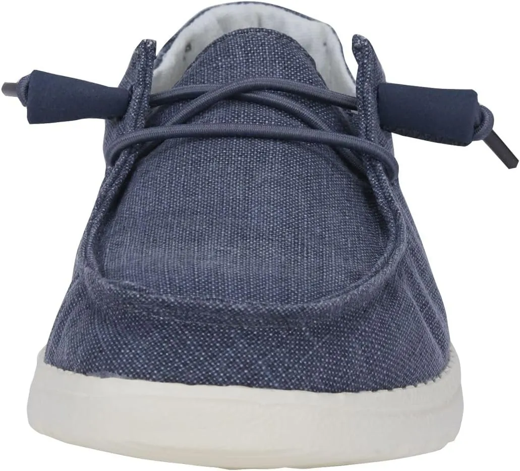 Hey Dude Women's Wendy Chambray Lace-Up Loafer