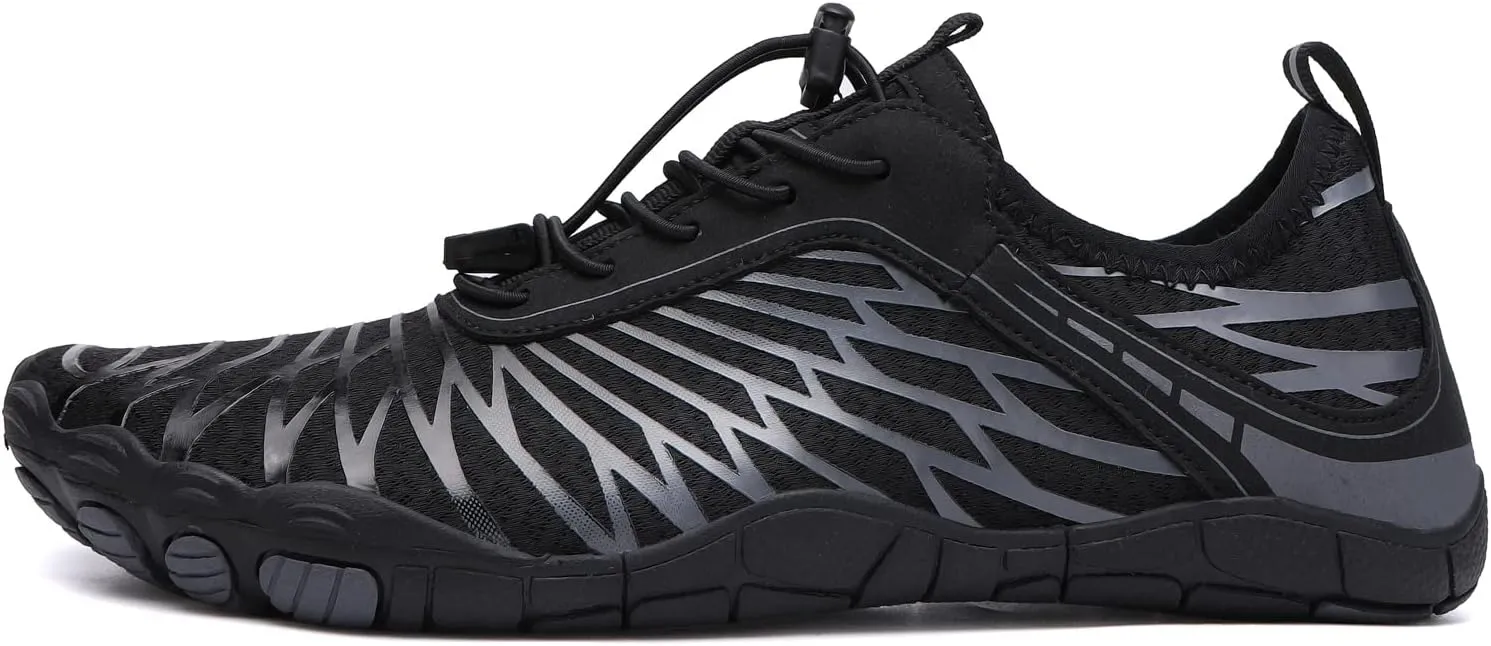 Hike Barefoot Shoes for Women Men Breathable & Non-Slip Athletic Barefoot Wide Toe Water Shoes Lightweight