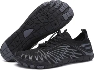 Hike Barefoot Shoes for Women Men Breathable & Non-Slip Athletic Barefoot Wide Toe Water Shoes Lightweight