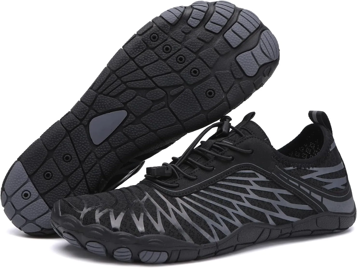 Hike Barefoot Shoes for Women Men Breathable & Non-Slip Athletic Barefoot Wide Toe Water Shoes Lightweight