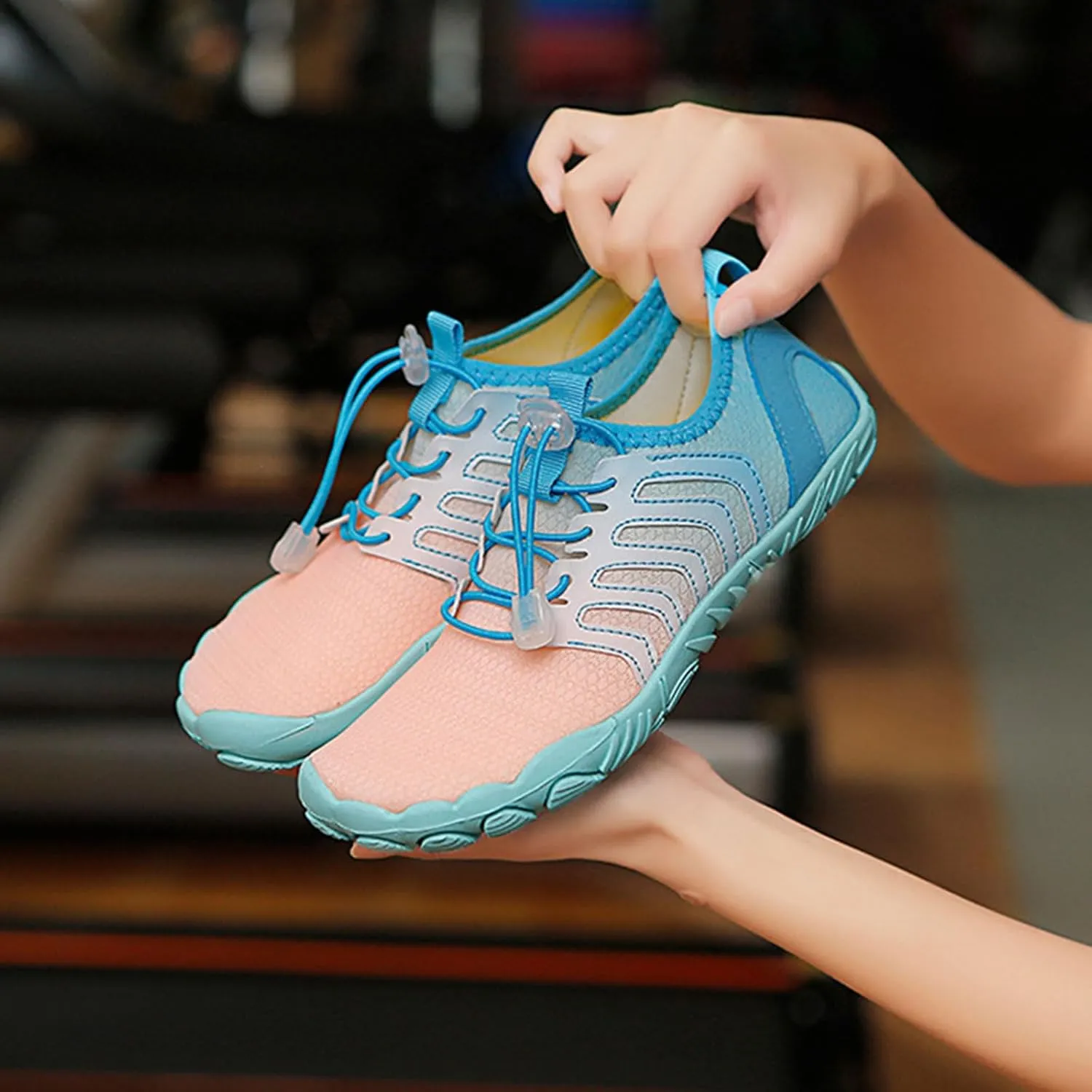 Hike Barefoot Shoes for Women Men Breathable Non-Slip Athletic Footwear Lightweight Breathable & Non-Slip Shoes Quick Dry Sneakers Grounded Comfort Wear Wide Toe Water Shoe