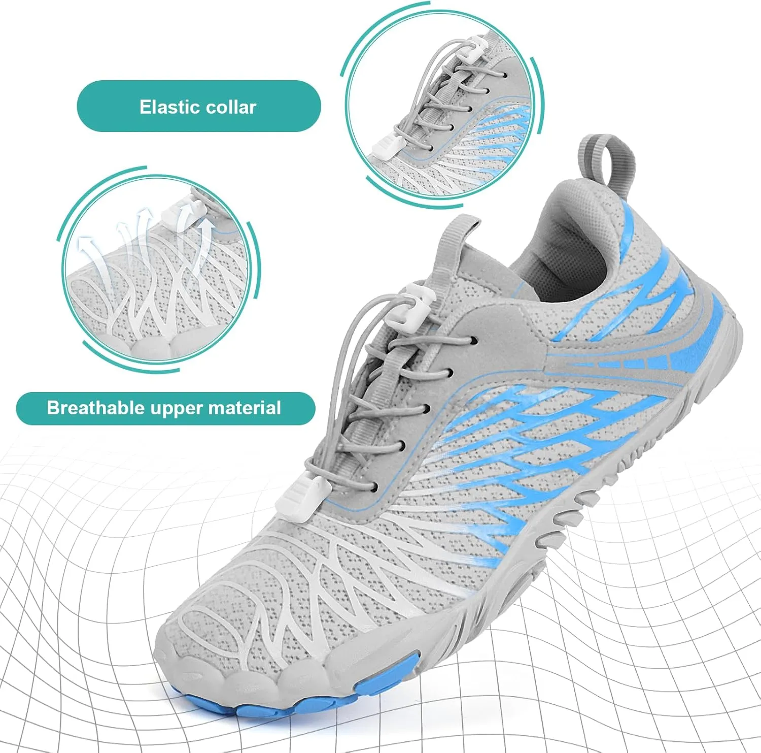 Hike Barefoot Shoes Women Men Non-Slip Healthy Barefoot Shoes Womens Mens Breathable Fashion Trail Rnning Hiking Shoe Womens Mens Wide Toe Zero Drop Shoe