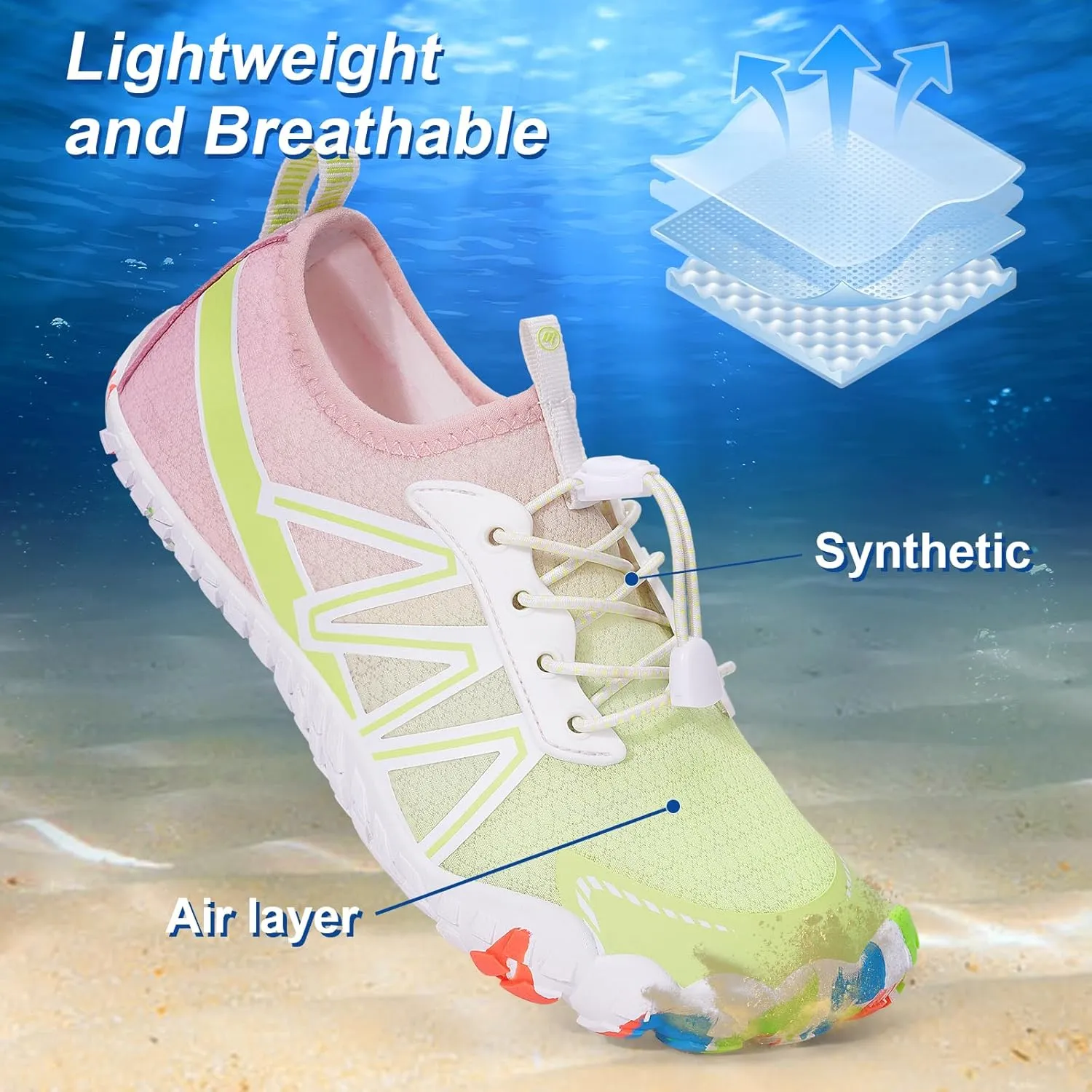 Hike Barefoot Shoes Women Men Non-Slip Healthy Breathable Fashion Trail Running Womens Mens Wide Toe Zero Drop Water Shoe