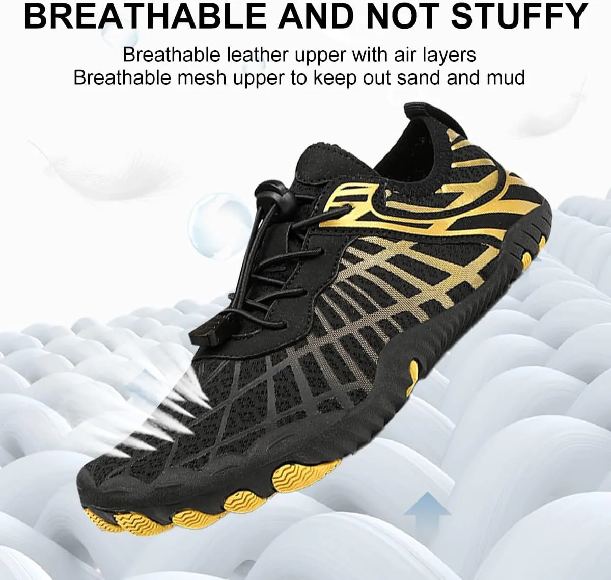 Hiking Footwear Barefoot Shoes Womens,Pro-Healthy&Non-Slip Water Shoe for Women Men, Wide Toe Running Shoes Boots Sneakers Unisex