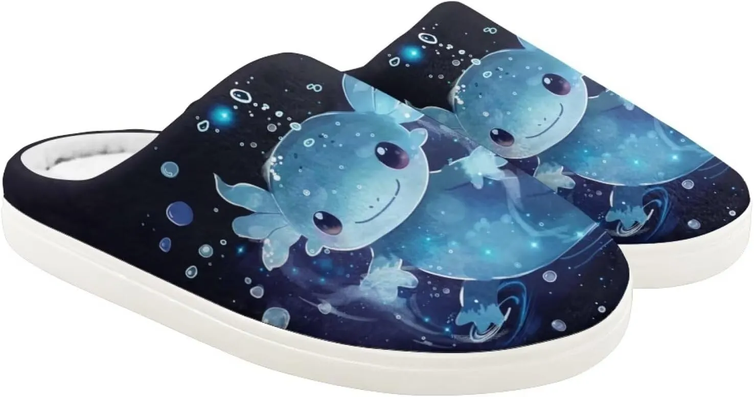 House Slippers for Girls Kids Cozy Fuzzy Slippers Boys Soft Plush Slip On Shoes Cute Winter Bedroom Slipper