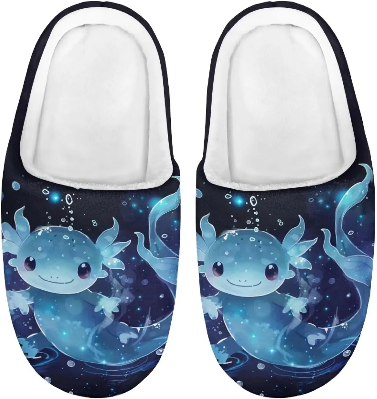House Slippers for Girls Kids Cozy Fuzzy Slippers Boys Soft Plush Slip On Shoes Cute Winter Bedroom Slipper