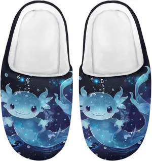 House Slippers for Girls Kids Cozy Fuzzy Slippers Boys Soft Plush Slip On Shoes Cute Winter Bedroom Slipper