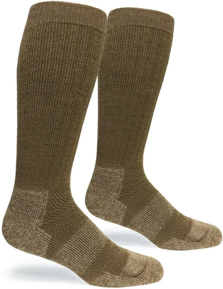 ICE Military Boot Sock - Coyote Brown, Large