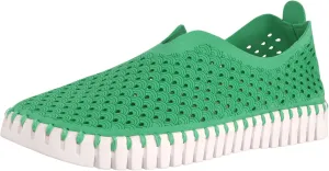 Ilse Jacobsen HORNBÆK Women's Tulip 139 Flat | Slip-On | Low-Top | Fern Green | 10 M US