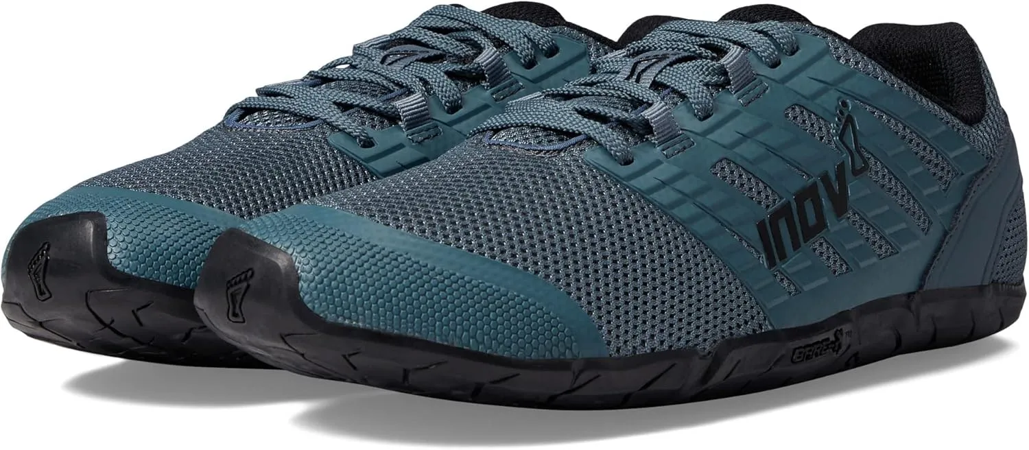 INOV8 Men's Bare-XF 210 V3 - Barefoot Cross Training Shoe - Blue Grey/Black- 9.5