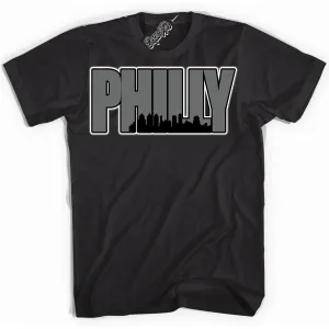 Iron Grey 1s Sneaker Shirt Philly Graphic
