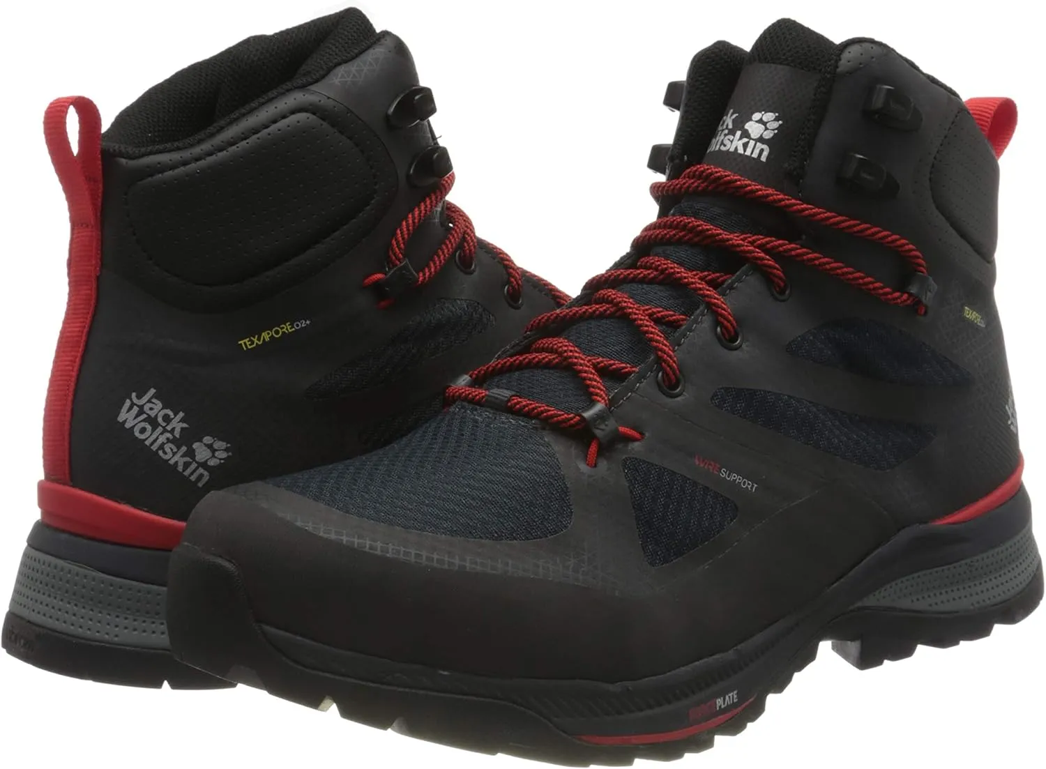 Jack Wolfskin Unisex-Adult Force Trekker Texapore Mid M Hiking Shoe