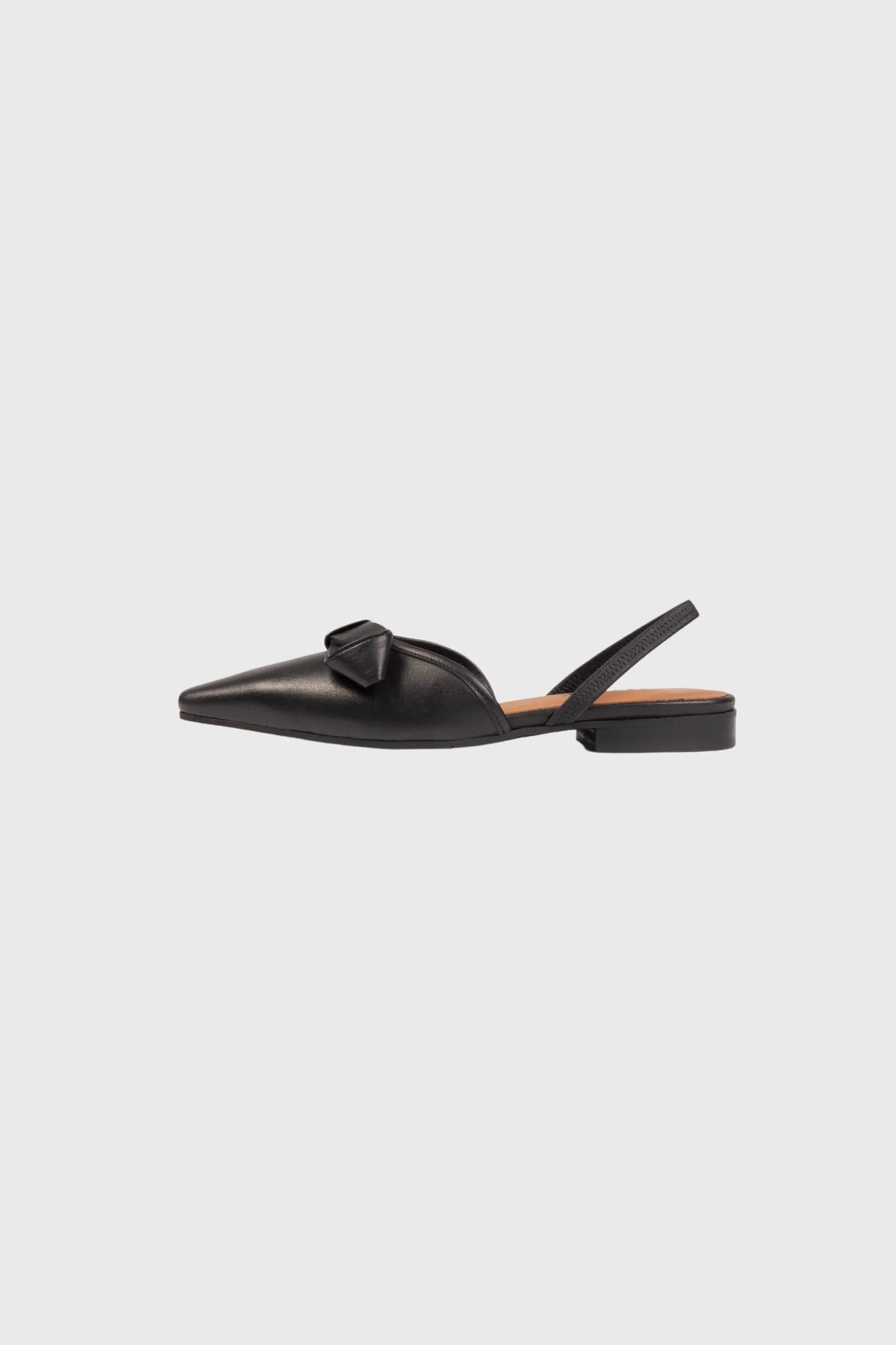 JANE BOW SHOES - NERO