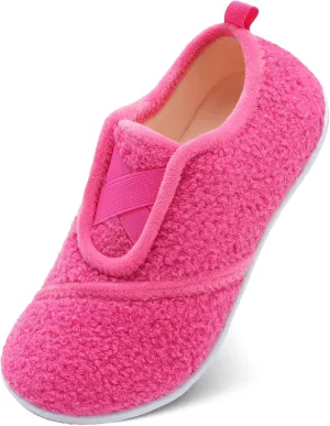 JIASUQI Womens Slippers Fuzzy Slip-on House Shoes Indoor Outdoor Slippers for Women