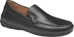 Johnston & Murphy Cort Moc Toe Venetian Men’s Shoe – Men’s Leather Moccasins, Mens Driving Loafer, Casual Dress Shoes for Men