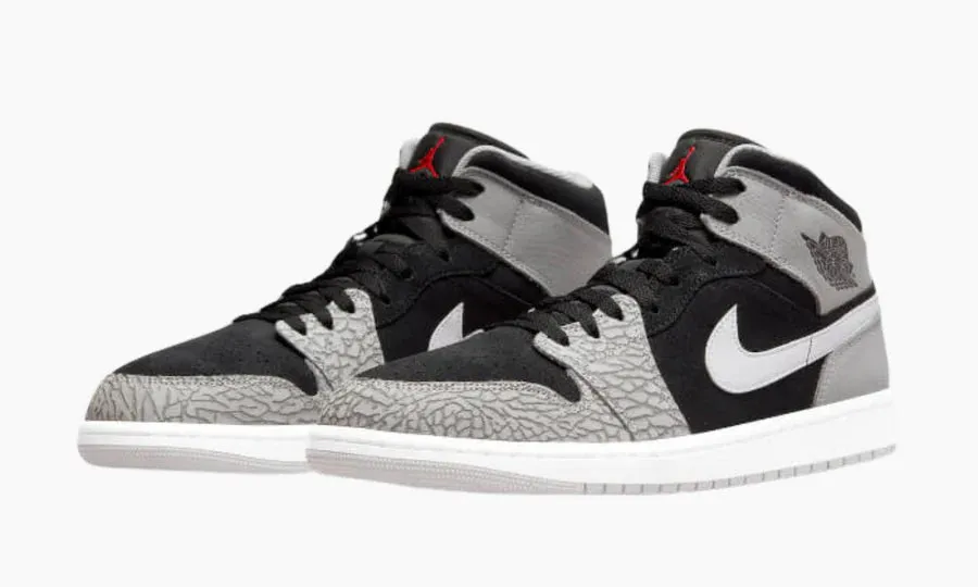 Jordan 1 Mid Elephant Print