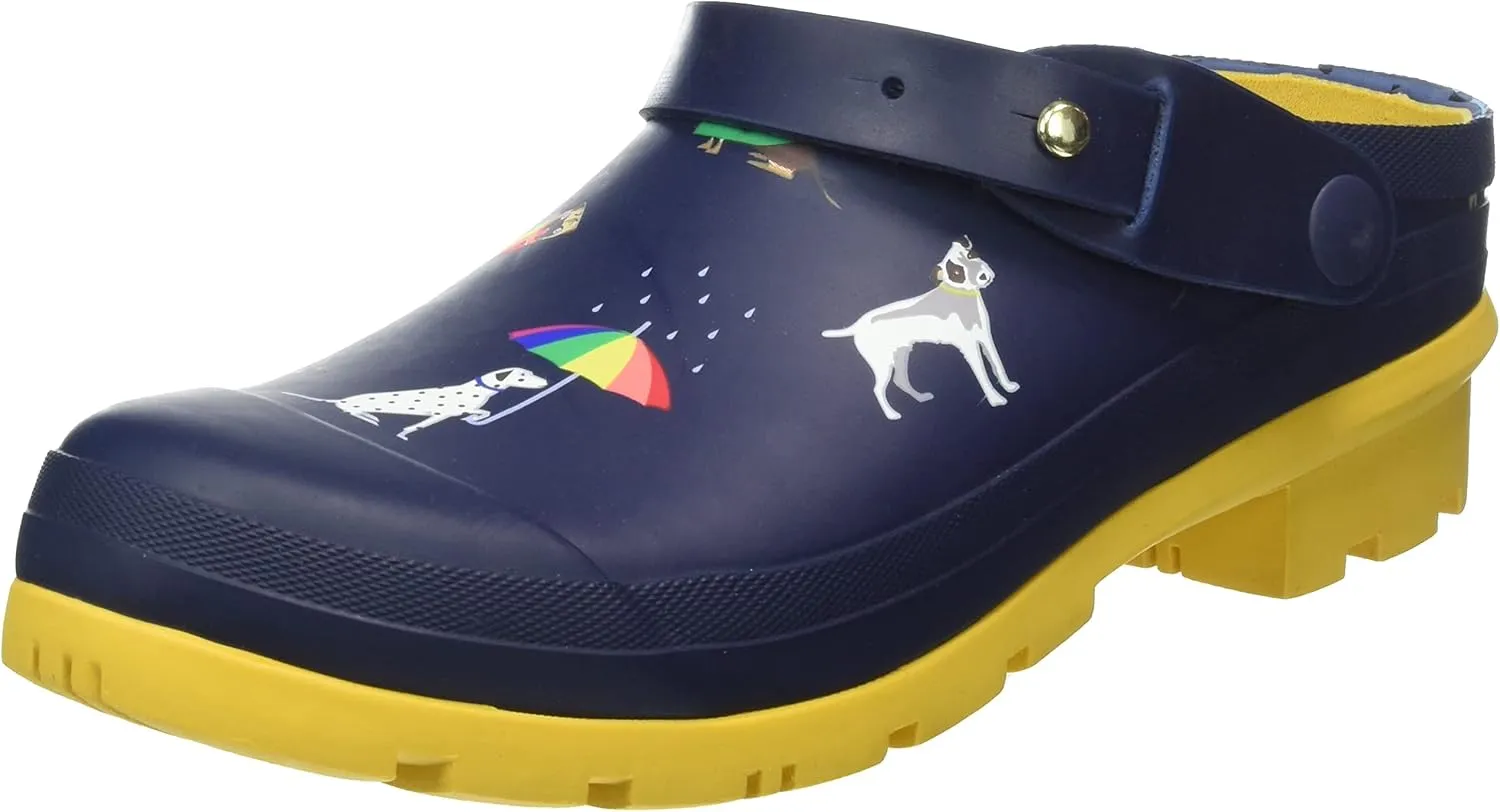 Joules Welly Clog Rainbow Dog 6 B (M)