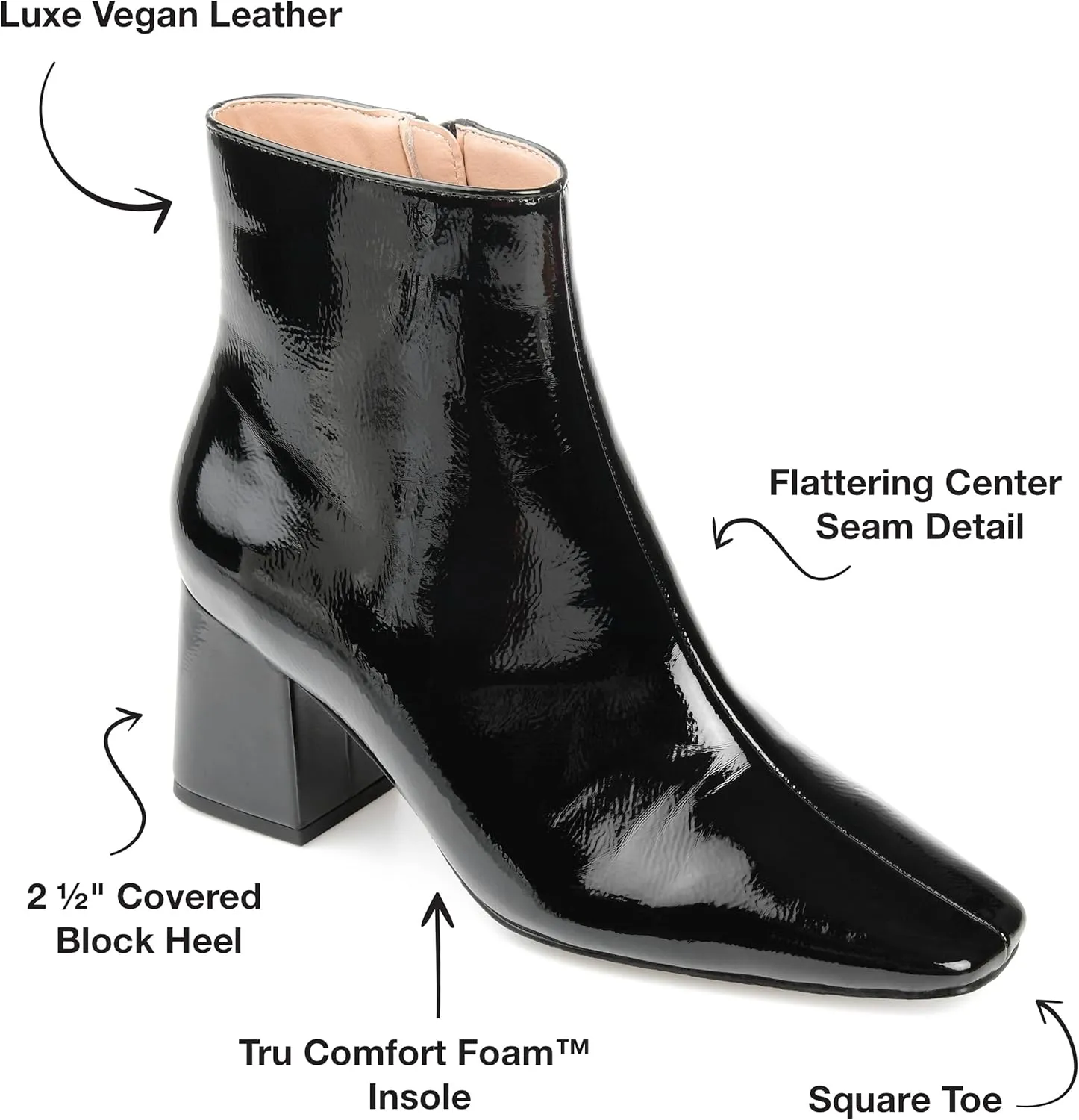 Journee Collection Women's Haylinn Ankle Boot