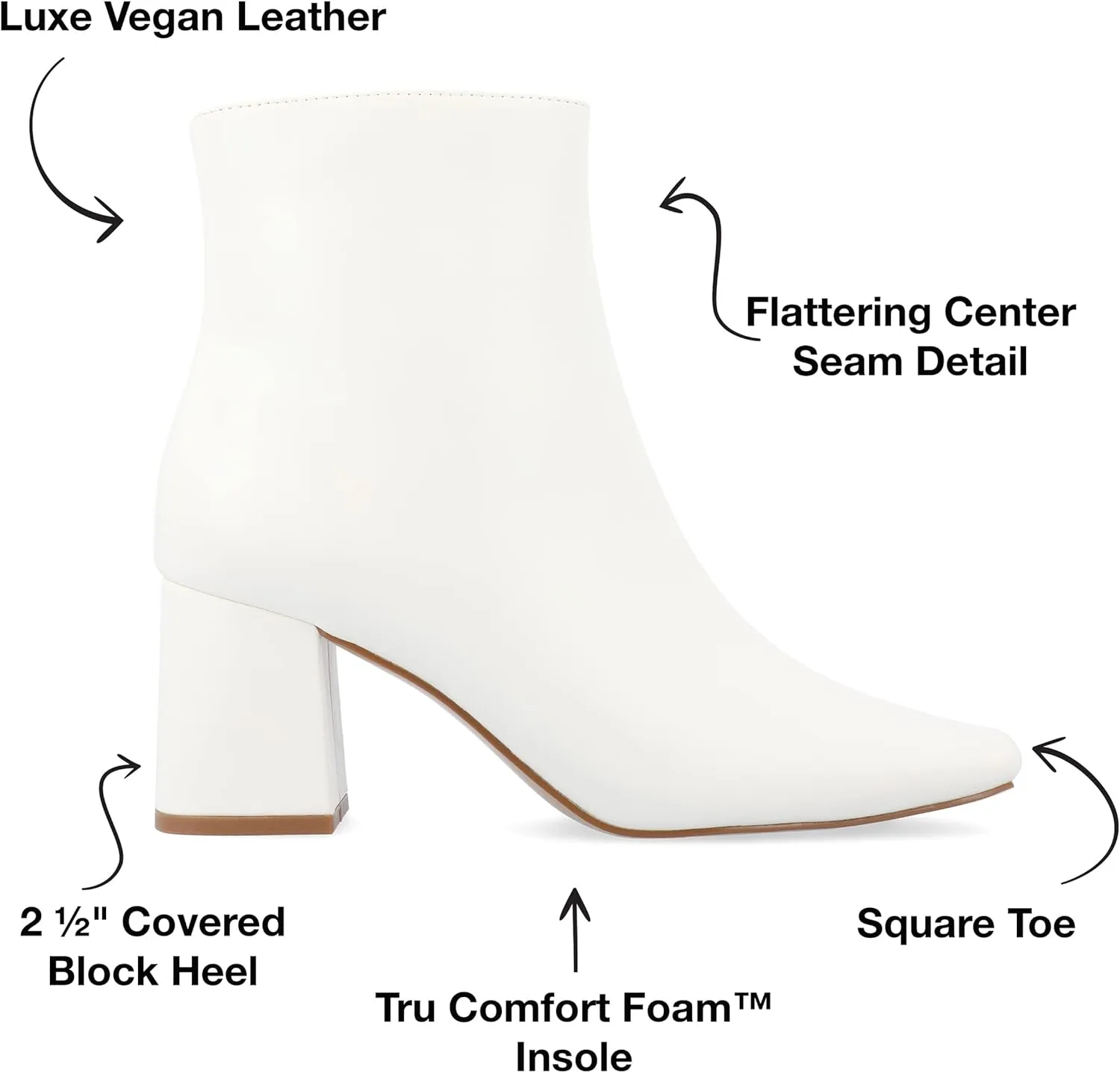 Journee Collection Women's Haylinn Ankle Boot