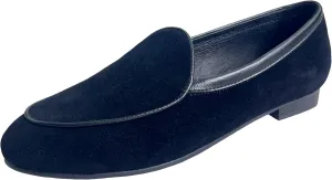 Justar Women's Leather Penny Loafers Slip on Dress Flats Shoes for Women