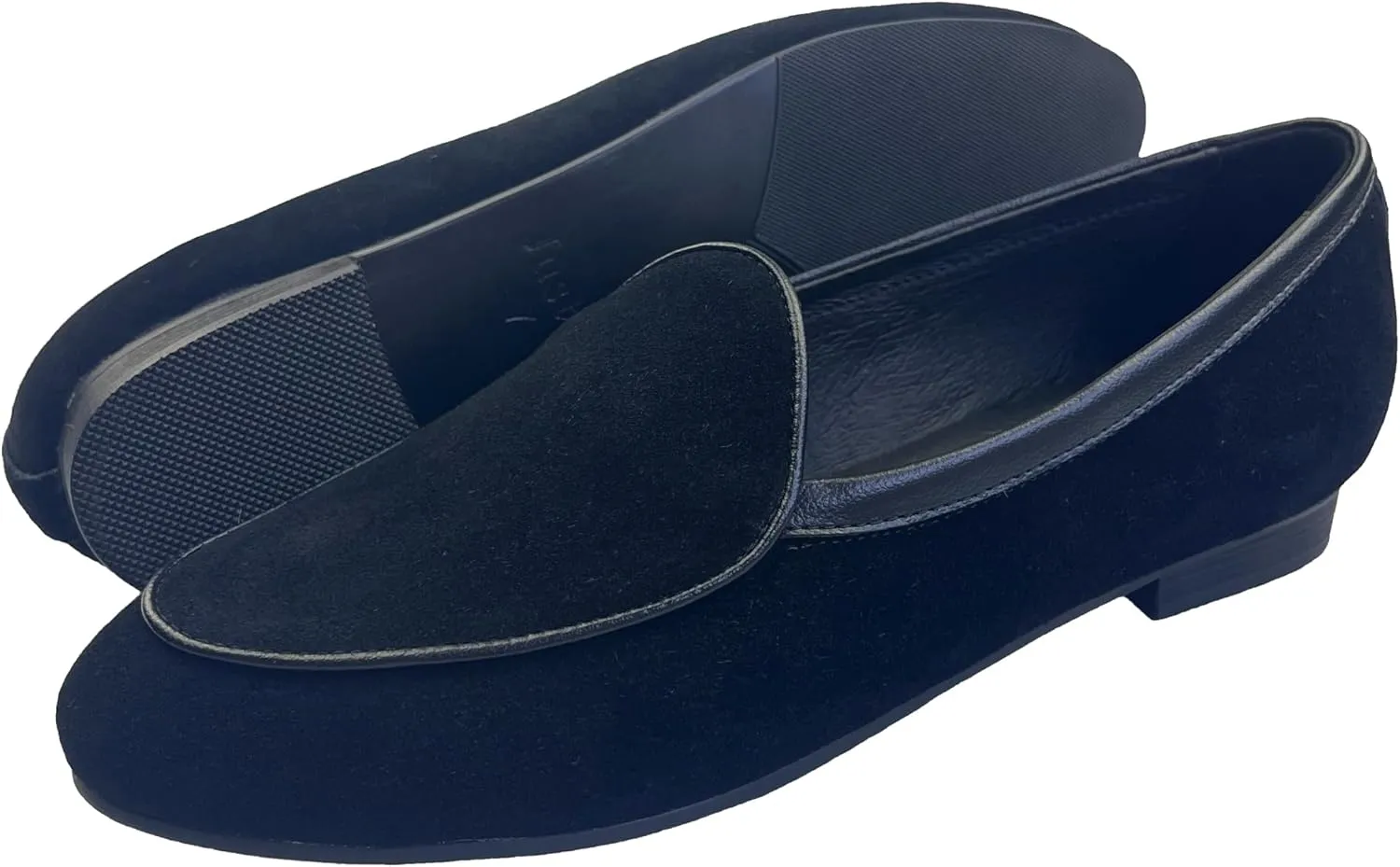 Justar Women's Leather Penny Loafers Slip on Dress Flats Shoes for Women